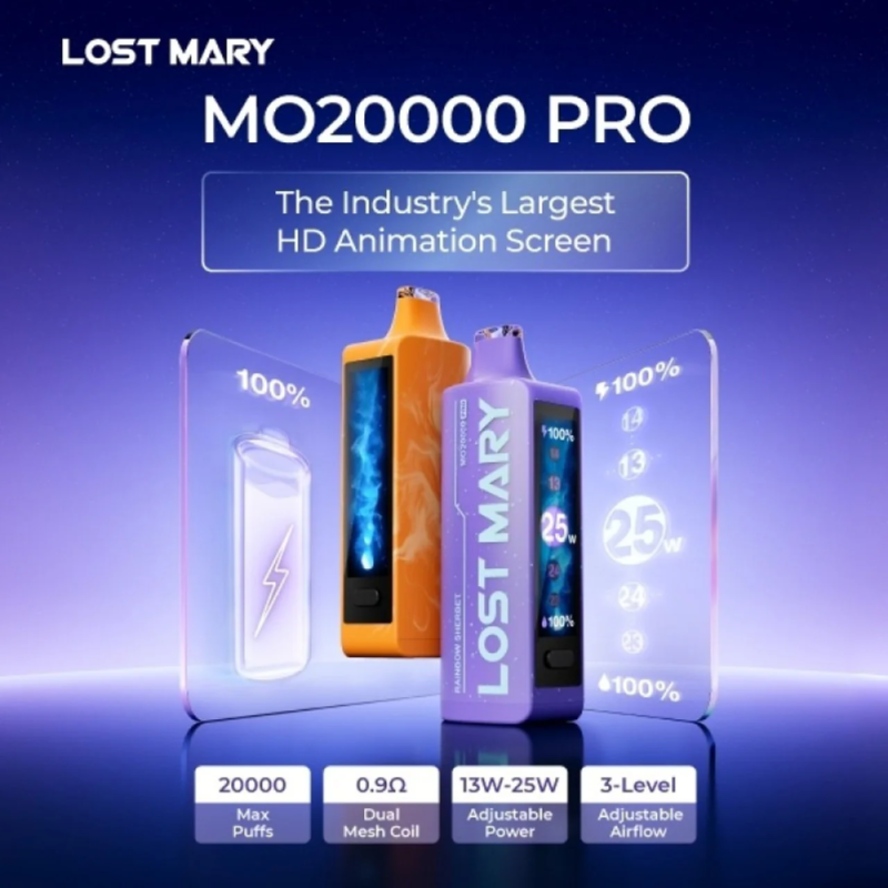 LOST MARY MEGA MO20000 PRO PUFFS DISPOSABLE