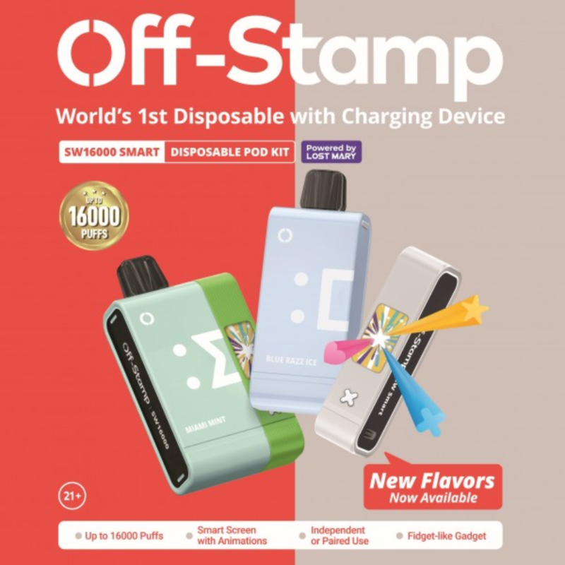 OFF-STAMP SW16000 PUFFS SMART KIT DISPOSABLE