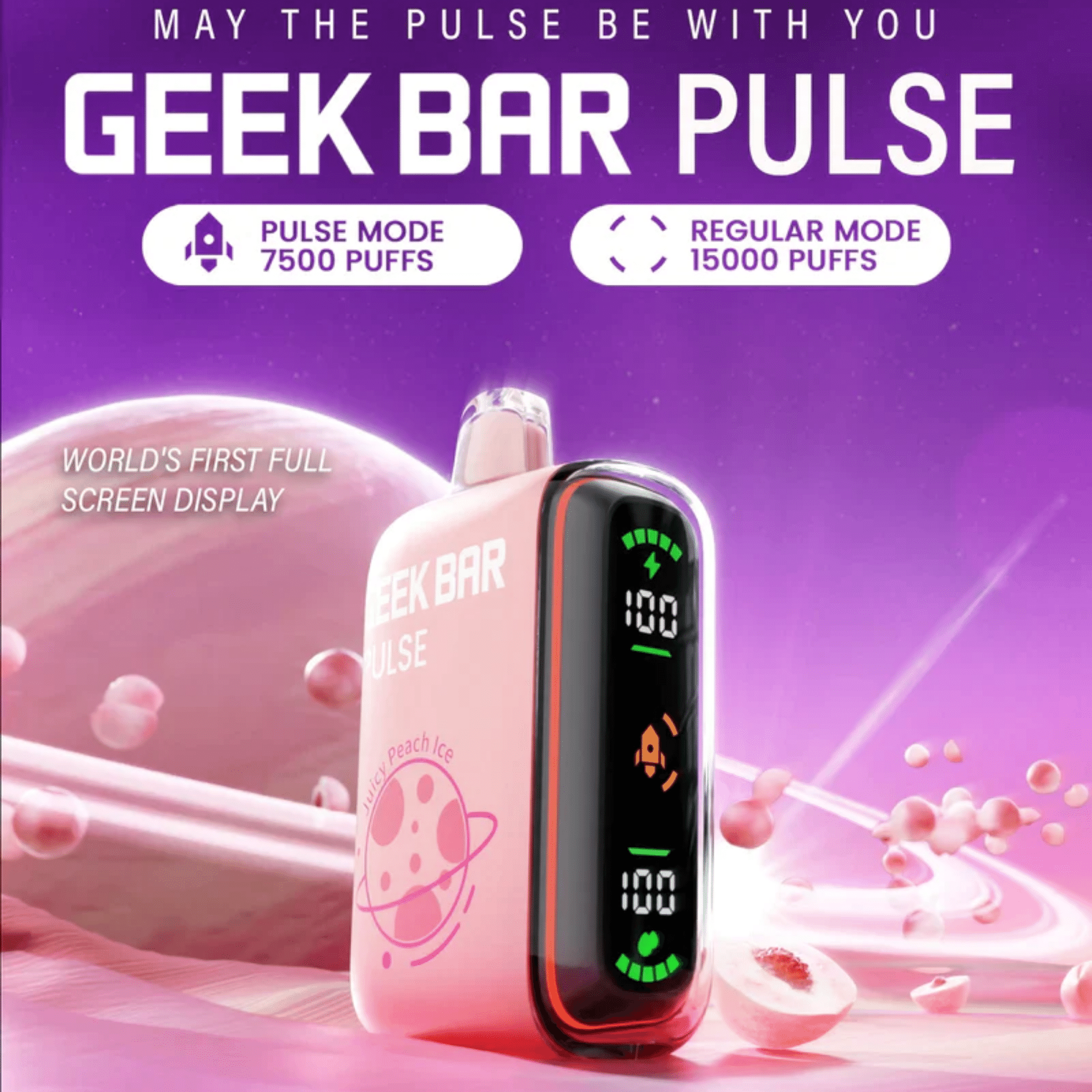 GEEK BAR PULSE 15000 PUFFS DISPOSABLE