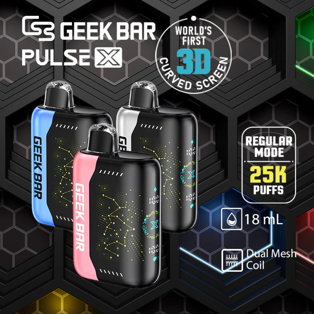 GEEK BAR PULSE X 25000 PUFFS DISPOSABLE