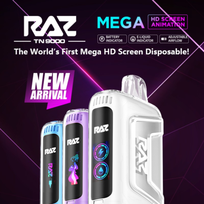 RAZ TN9000 MEGA 9000 PUFFS DISPOSABLE