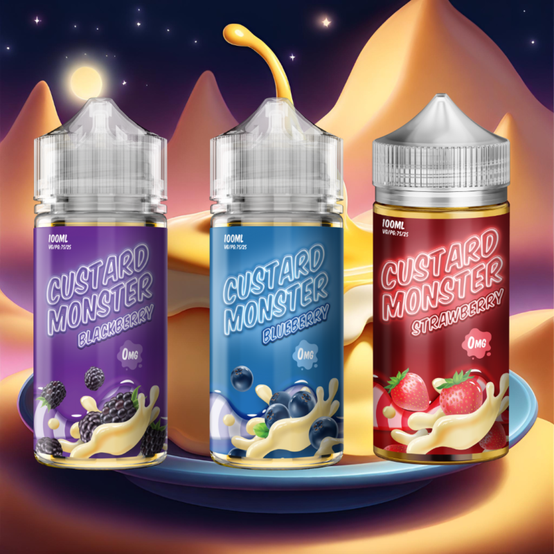 CUSTARD MONSTER E-LIQUIDS